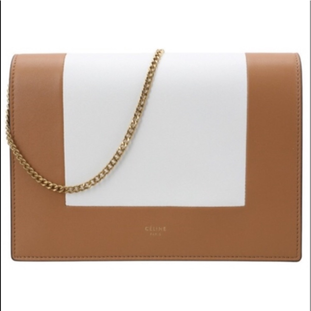 Céline frame evening bag with chain! Dust bag included.
